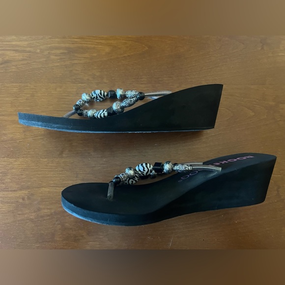 Rocket Dog Beaded Wedge Sandal - Picture 4 of 6